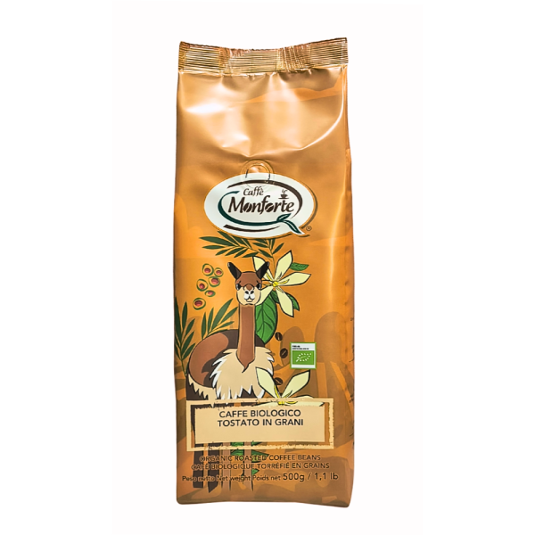 Monforte Espresso Bio caffè in grani 500g