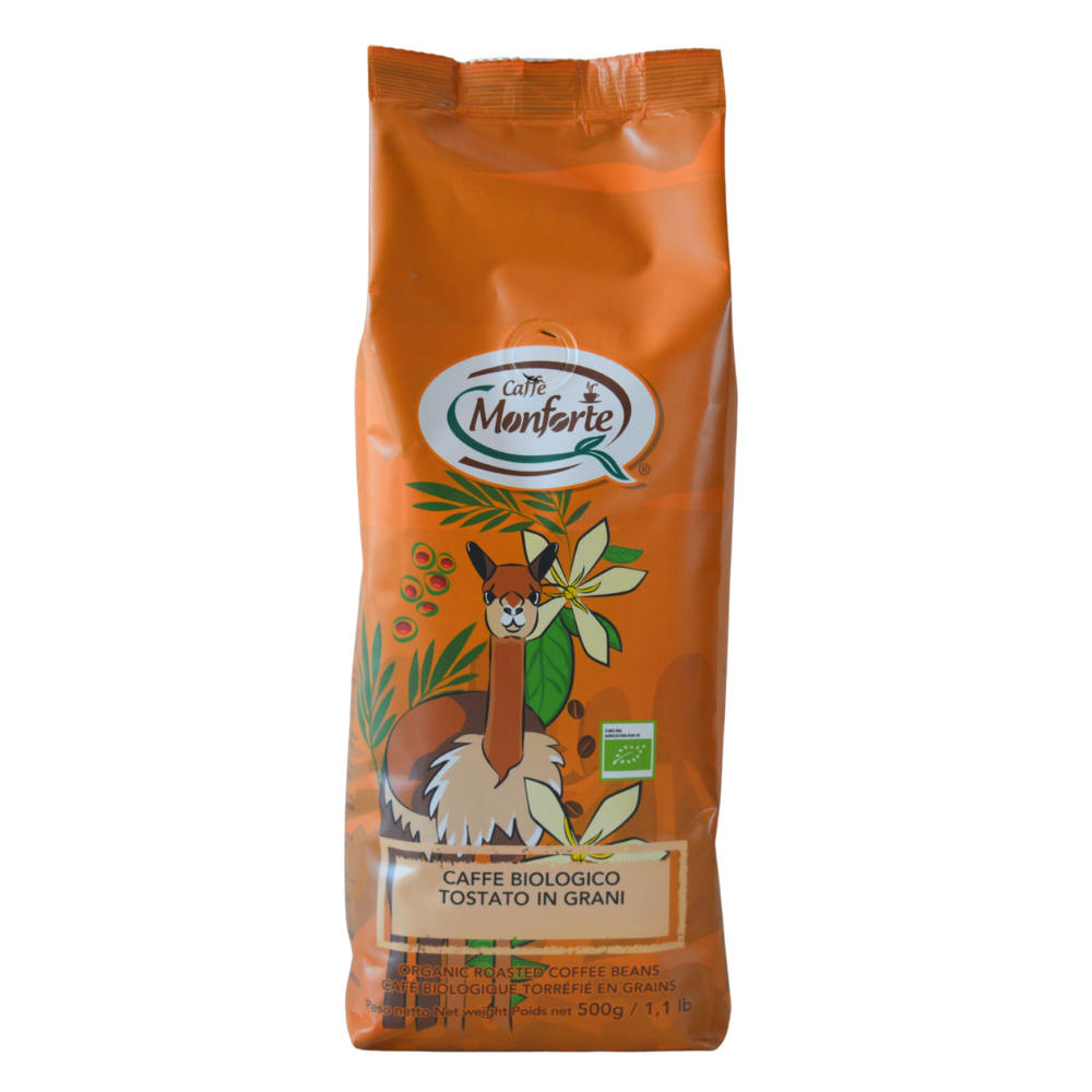 Monforte Espresso Bio caffè in grani 500g
