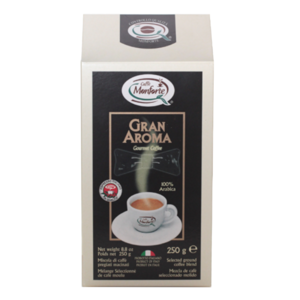 Monforte gift pack Gran Aroma + Moka pot