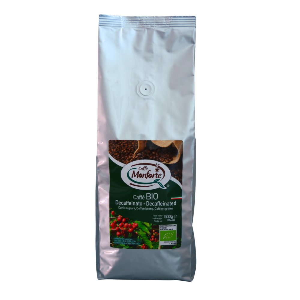 Monforte Organic decaffeinated 500 g
